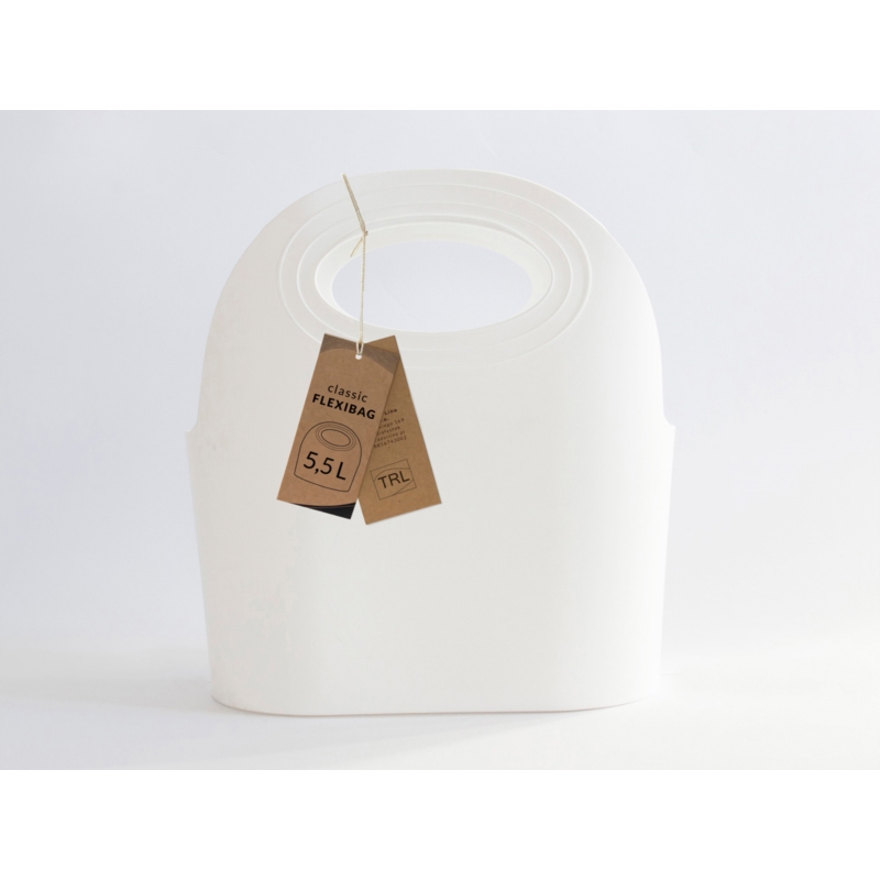Koszyk na zakupy CLASSIC Flexibag 5,5L biały