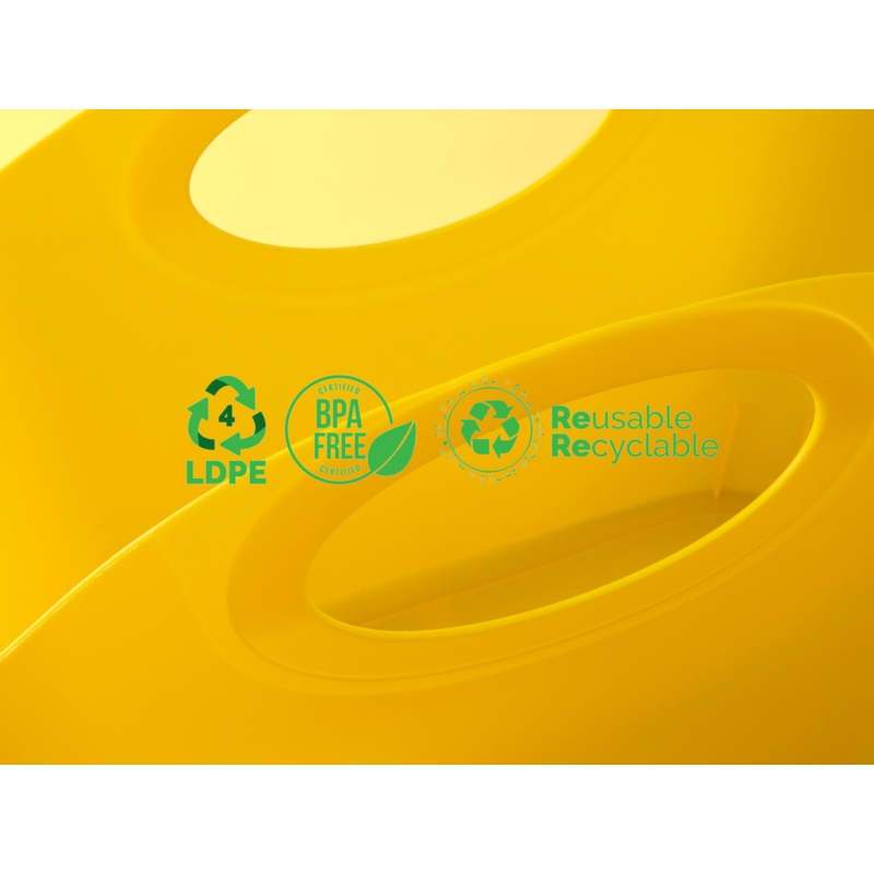 Koszyk na zakupy CLASSIC Flexibag 5,5L żółty