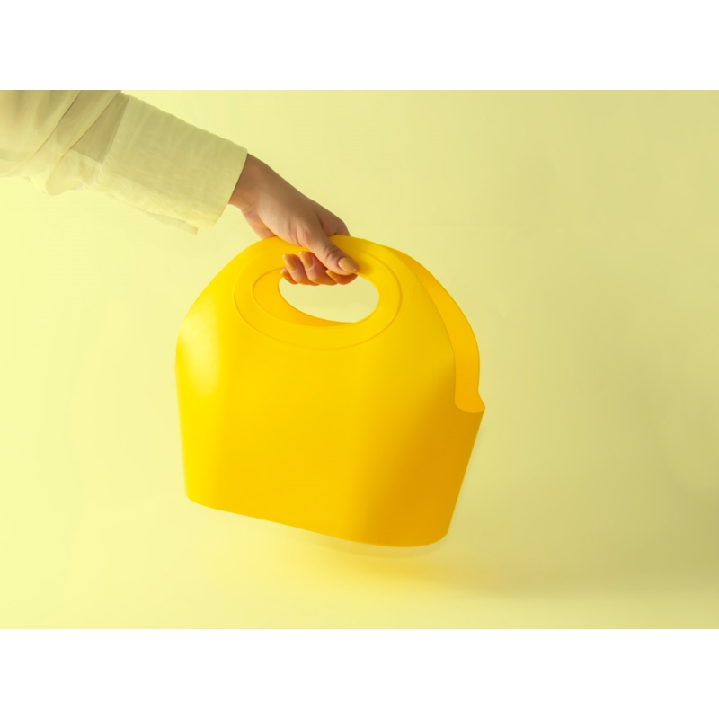 Koszyk sklepowy MINI Flexibag 4,5L żółty