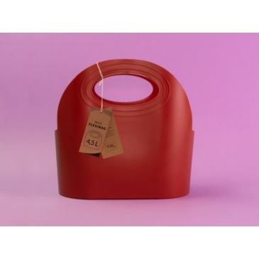 Koszyk sklepowy MINI Flexibag 4,5L czerwony