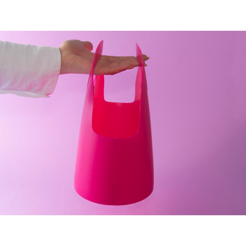 Koszyk sklepowy MINI Flexibag 4,5L różowy