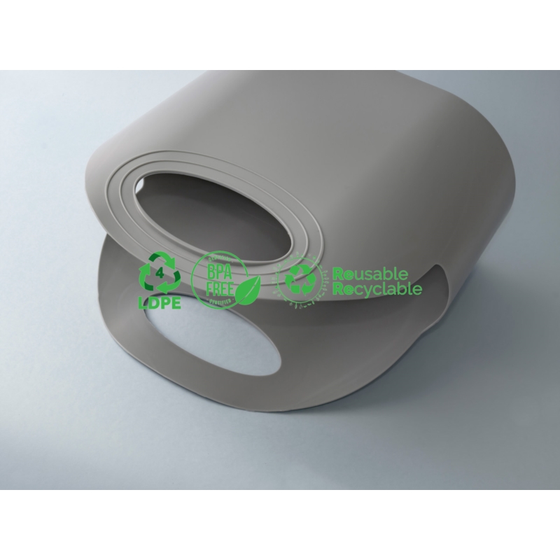 Koszyk sklepowy MINI Flexibag 4,5L szary