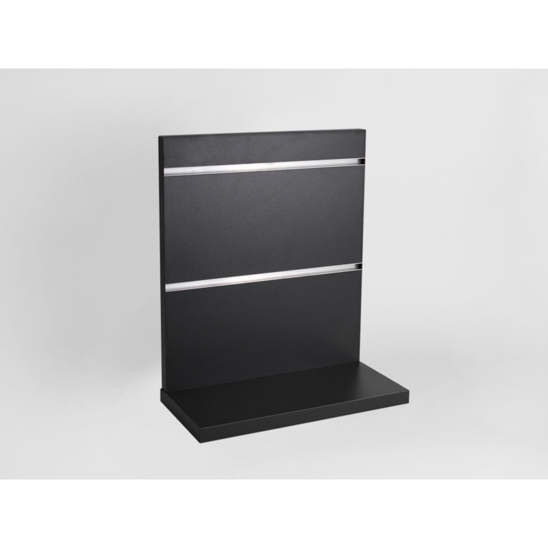 Ekspozytor, stojak antracyt, szerokość 30cm