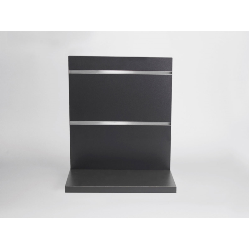 Ekspozytor, stojak antracyt, szerokość 30cm