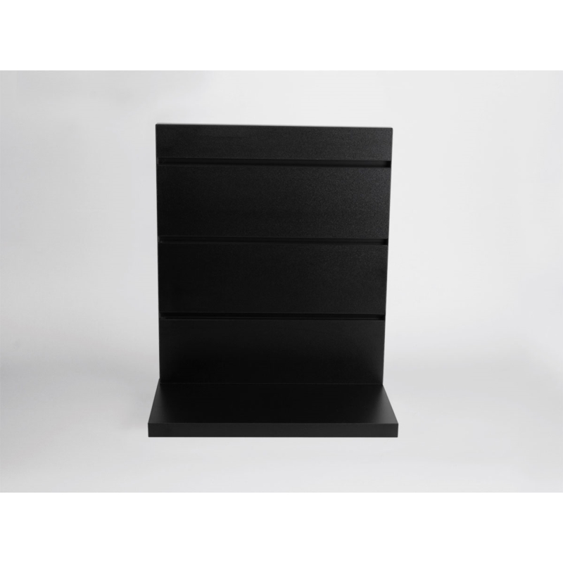 Ekspozytor stojak czarny szerokość 30cm Space Wall
