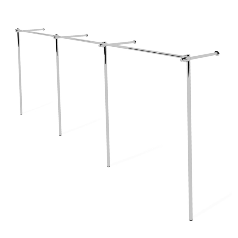 Wieszak na ubrania do garderoby 300x40x150cm