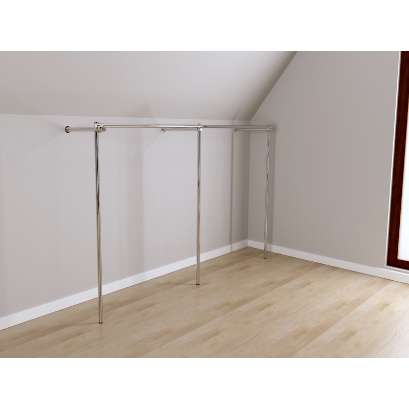 Wieszak na ubrania do garderoby 480x40x150cm