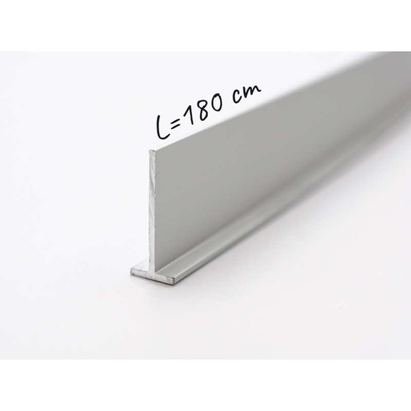 Aluminiowy, pionowy łącznik do paneli Spacewall