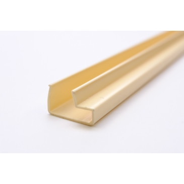 Wsuwka plastikowa L, beż, system Spacewall