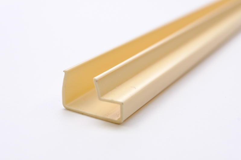 Wsuwka plastikowa L, beż, system Spacewall