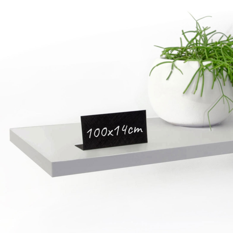 Półka meblowa ścienna szara