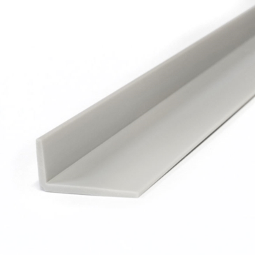 Ochrona krawędzi, plastik Szary jasny