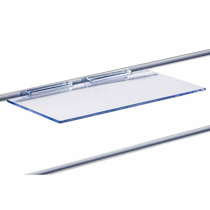 Półka pozioma 30x15cm na panel sklepowy