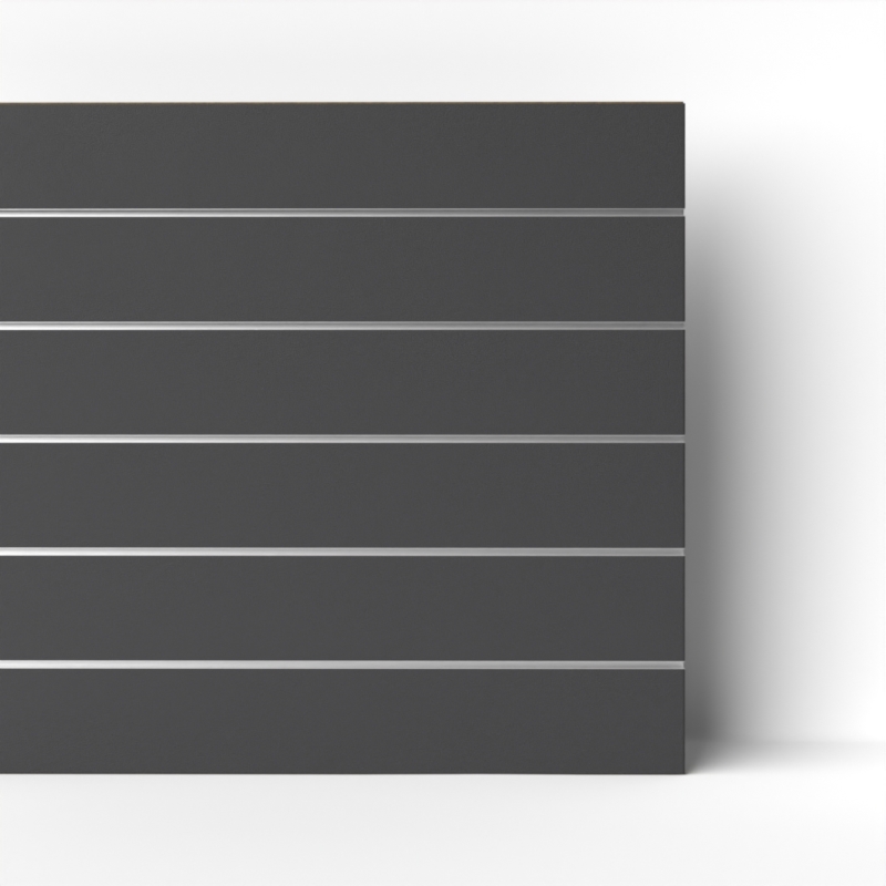 Panel sklepowy Slatwall Shopwall Grafit