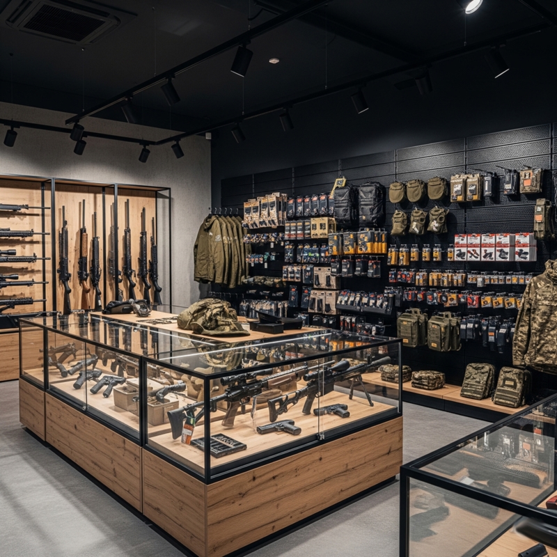 Panel sklepowy Slatwall Shopwall Czarny