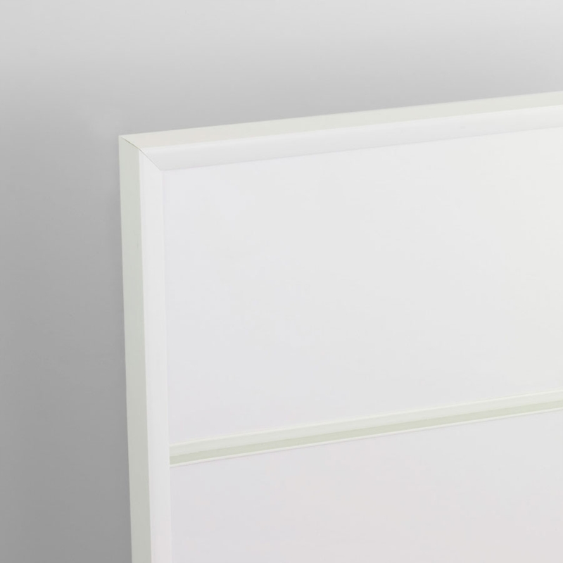 Wsuwka plastikowa L, biała, system Spacewall