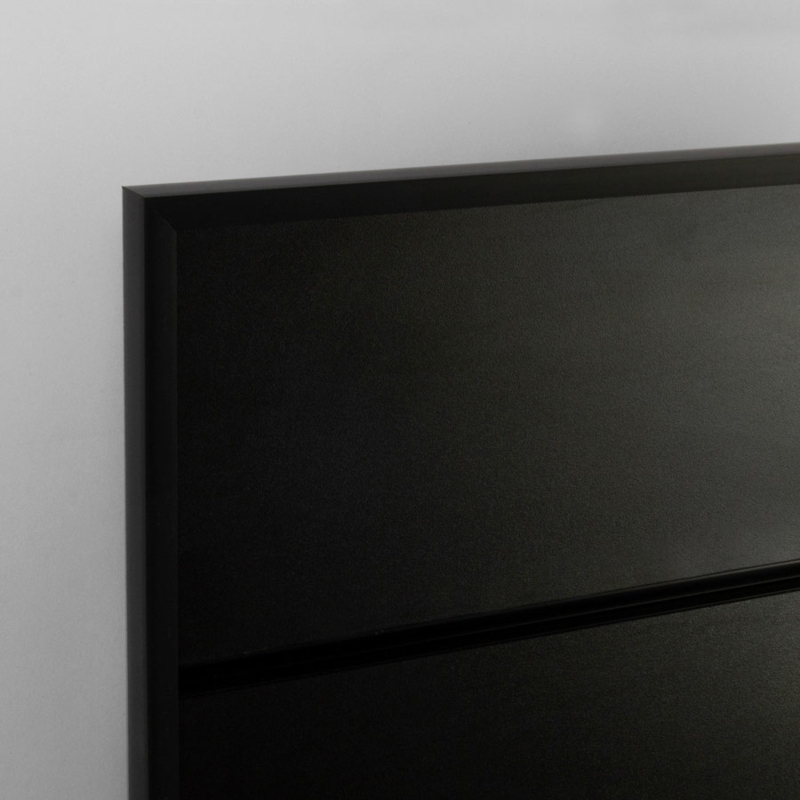 Wsuwka plastikowa L, grafitowa, system Spacewall