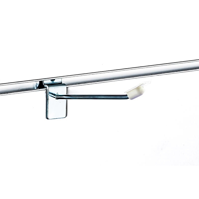 Klips mocujący etykietę cenową na haczyk 6mm