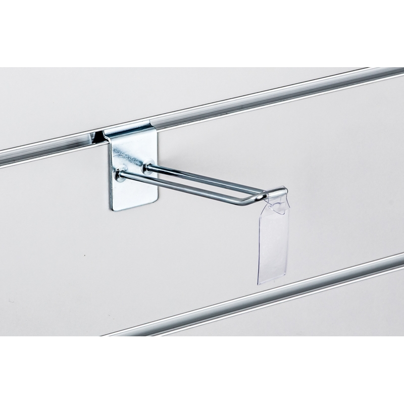 Etykietka z kieszonką, 24x42mm, na hak podwójny