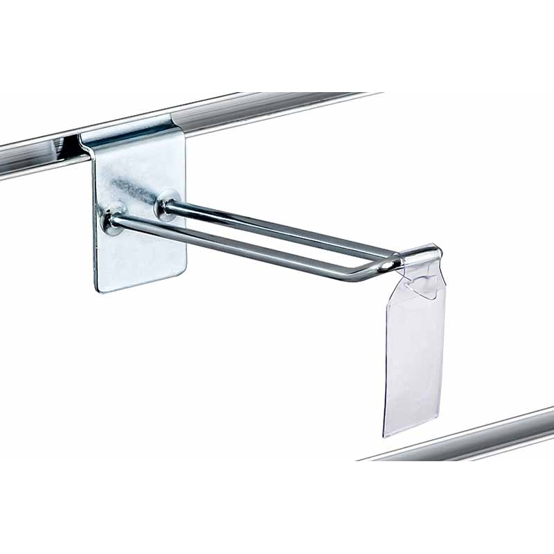 Etykietka z kieszonką, 24x42mm, na hak podwójny