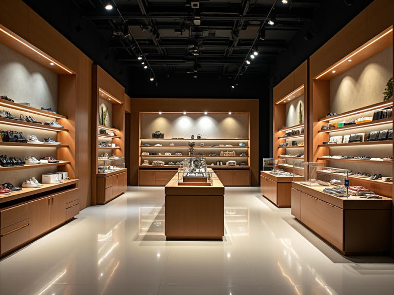 Oświetlenie w sklepie – jak odpowiednio je dobrać?